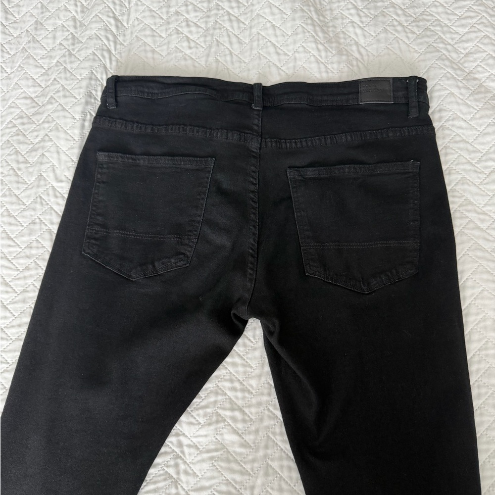 Truth Substance Stylish Black Skinny Jeans for Men 32/32 - Picture 6 of 16